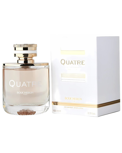 Boucheron Women's 3.4oz Quatre Edp Spray In White