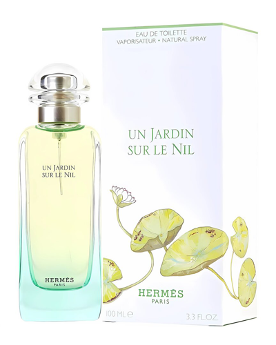 Hermes Hermès Women's 3.4oz Jardin Sur Le Nil Edt Spray In White