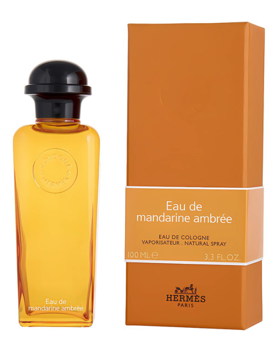 Hermes Hermès Unisex 3.4oz Eau De Mandarine Ambree Edc Spray In White