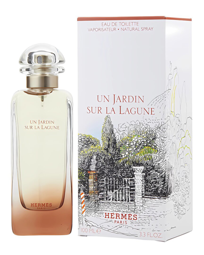 Hermes Hermès Women's 3.4oz Jardin Sur La Lagune Edt Spray In White