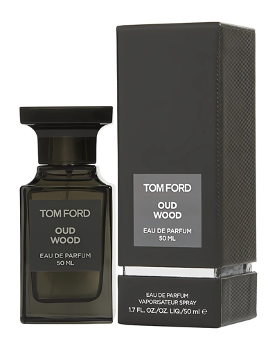 Tom Ford Unisex 1.7oz Oud Wood Edp Spray In White