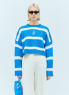 JW ANDERSON CROPPED ANCHOR SWEATER
