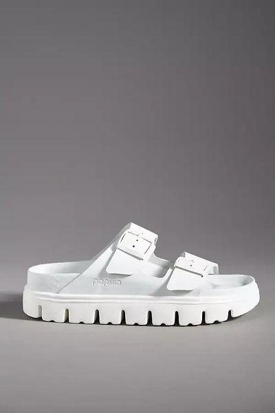 Birkenstock Papillio By  Arizona Chunky Sport Sandals In White