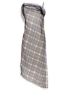 Ferragamo Asymmetric Organza Dress