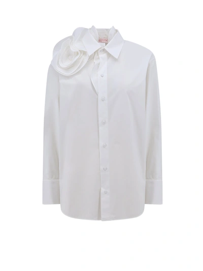 Valentino Shirt In Bianco_ottico