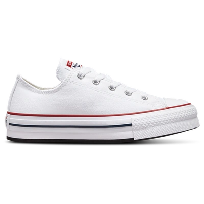 Converse Kids' Girls  Chuck Taylor All Star Eva Lift Ox In Navy/white/red