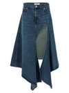 Y/project Evergreen Denim Midi Skirt