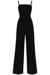 Max Mara "elvy Wide-leg Jumpsuit In Black