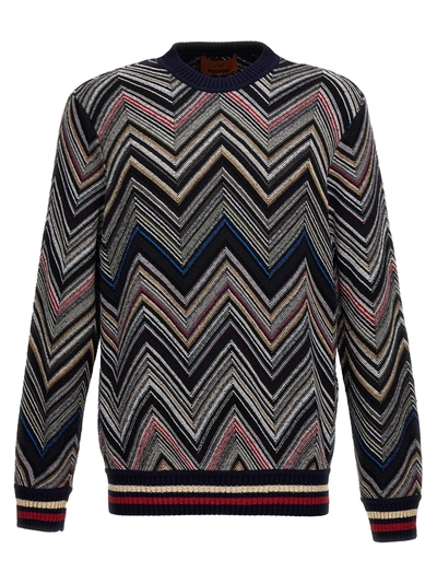 Missoni Zig Zag Sweater, Cardigans Multicolor