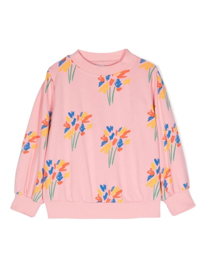 Bobo Choses Babies' Fireworks All Over Sweatshirt In Pink