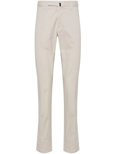 Incotex 30 Slim-cut Chino Trousers In Grey