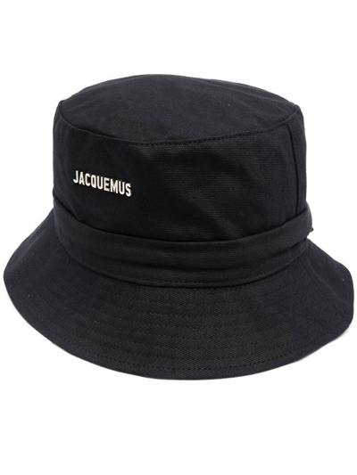 Jacquemus Le Bob Gadjo Hat In Black