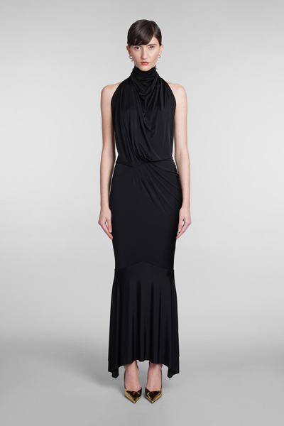 Alexandre Vauthier Dress In Black Viscose