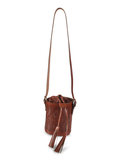 Antik Batik Galy Crossbody Bag In Brown