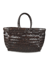 Dragon Diffusion Bamboo Triple Jump Tote Dark Brown In Dark Brown