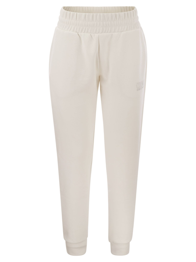 Colmar Girly - Cotton And Modal Tracksuit Trousers In White