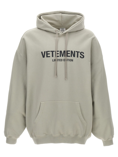 VETEMENTS LIMITED EDITION LOGO HOODIE