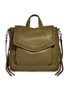 Aimee Kestenberg Women's All For Love Leather Convertible Backpack In Green