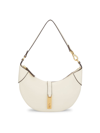Polo Ralph Lauren Women's Mini Polo Id Leather Shoulder Bag In Ivory