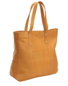 LE DONNE LE DONNE SLIP POCKET LARGE LEATHER TOTE