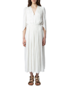 Zadig & Voltaire Ryoko Satin Midi Dress