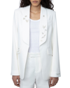 ZADIG & VOLTAIRE ZADIG & VOLTAIRE DATE STRASS WINGS BLAZER