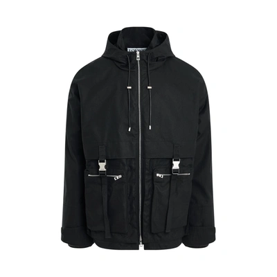 Loewe Regular Fit Parka In Black