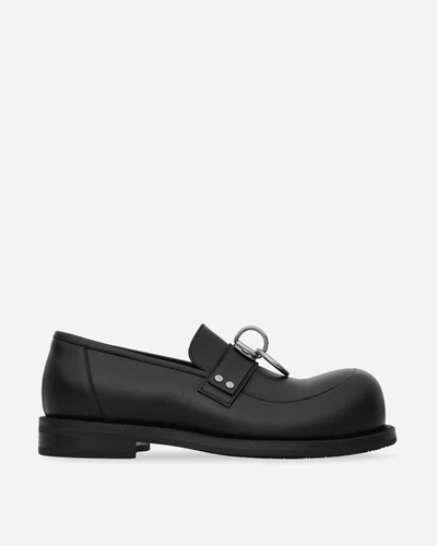 MARTINE ROSE BULB TOE RING LOAFERS