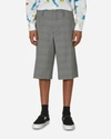 COMME DES GARÇONS HOMME DEUX CHECKED WOOL SHORTS