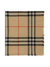 BURBERRY MEN'S CHECK WOOL SCARF