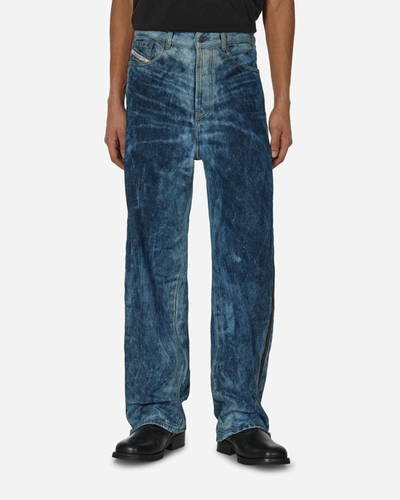 Diesel Straight Jeans In Blu