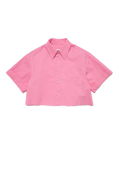 Mm6 Maison Margiela Shirt  Kids Color Pink