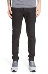 G-STAR RAW 'REVEND' SKINNY FIT COATED JEANS