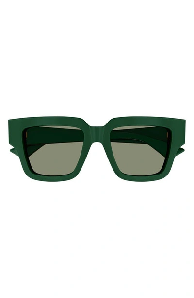 Bottega Veneta Sunglasses In Green