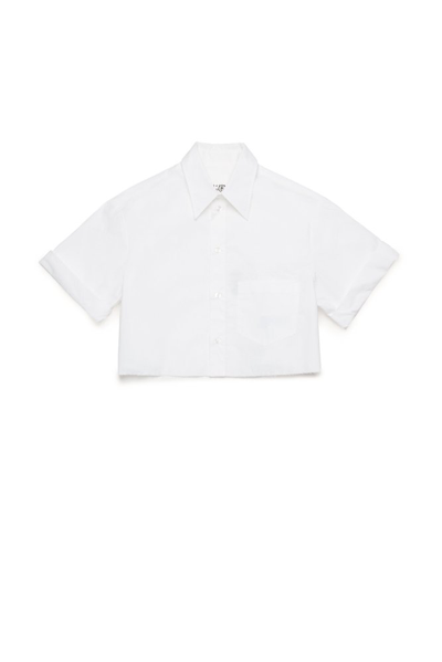 Mm6 Maison Margiela Shirt  Kids Color White