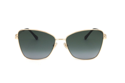 Jimmy Choo Eyewear Butterfly Frame Sunglasses In Multi