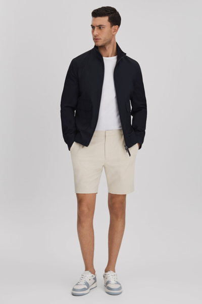 Reiss Stone Slim Fit Drawstring Chino Shorts