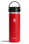 HYDRO FLASK 20-OUNCE WIDE MOUTH WATER BOTTLE WITH FLEX SIP LID