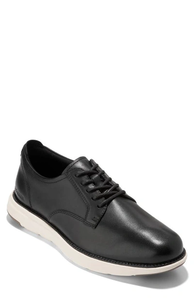 Cole Haan Grand Atlantic Derby In Black/ Ivory