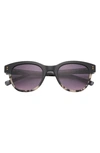 Ted Baker 52mm Cat Eye Sunglasses In Black