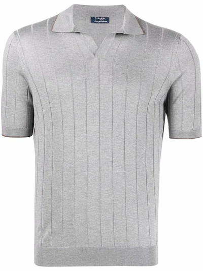 Barba Knitwear Clothing In Grey