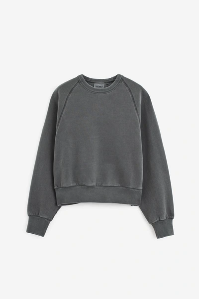 Carhartt W' Taos Cotton Sweatshirt In Grey