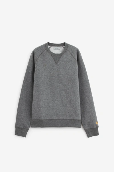 Carhartt Wip Crewneck Sweatshirts In Grey