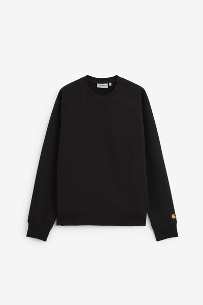 Carhartt Wip Crewneck Sweatshirts In Black