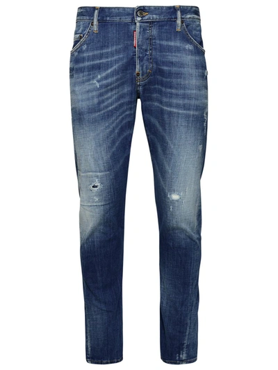 Dsquared2 Sexy Twist Jean In Blue