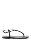 Brunello Cucinelli Sandali Infradito Con Precious Braided Straps In Black