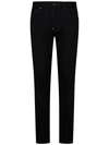 Dsquared2 Stretch Cotton Trouser With White Bull Tag