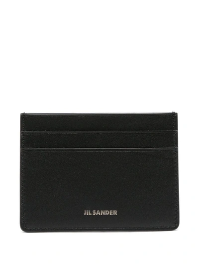 Jil Sander Card Holder In Black