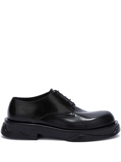 Jil Sander Lace-up Shoes In Black
