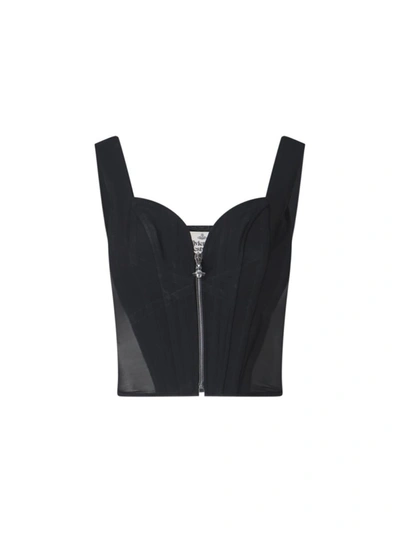 Vivienne Westwood Top In Black